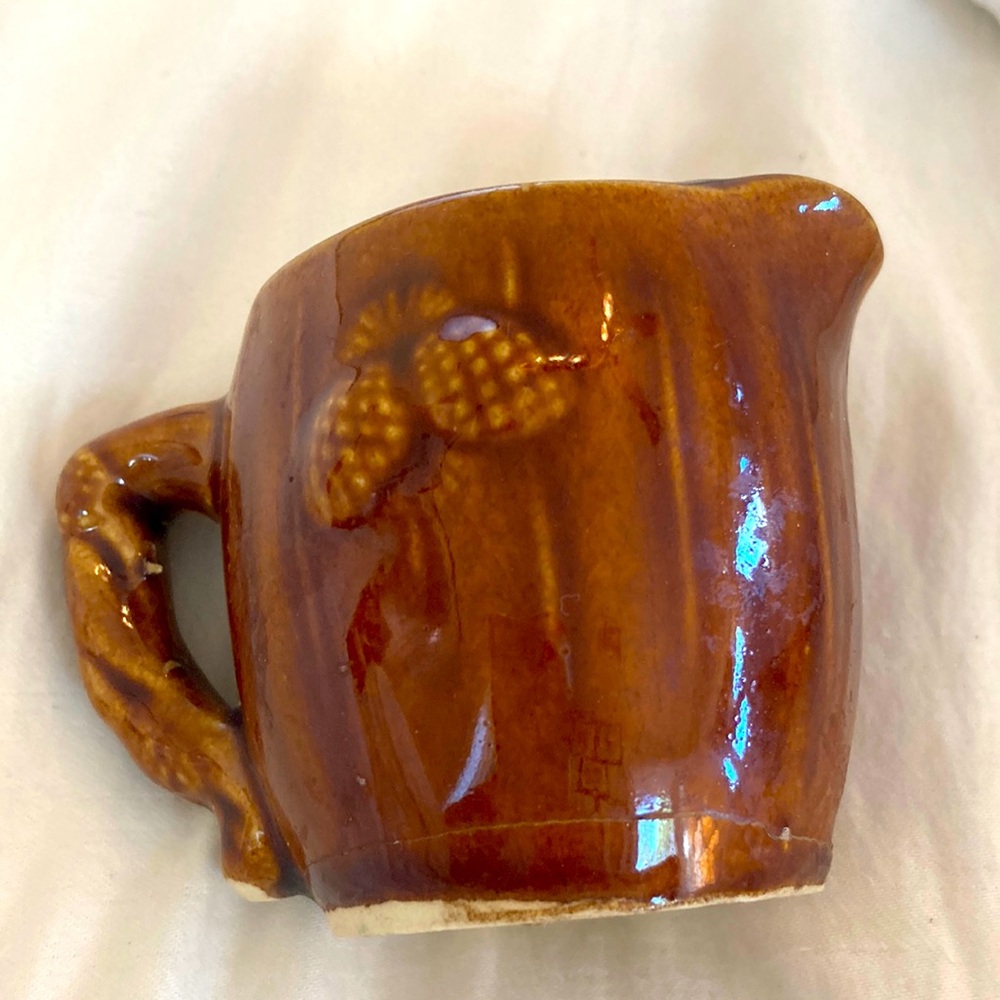 Collectible souvenir Little White House warm springs GA 1930s 40s cream pitcher